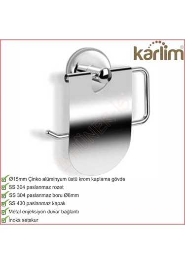 Name Kapaklı Tuvalet Kağıtlık