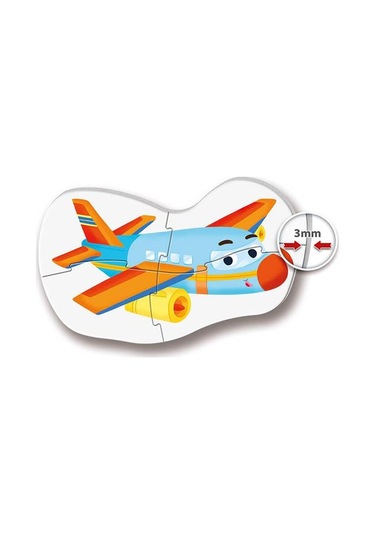 Clementoni My First Puzzles – Ulaşım Araçları 4’Lü Puzzle