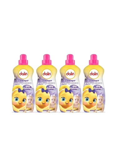 Çamaşır Yumuşatıcı 1500ml Düş Bahçesi 4 Lü Set Bebeklere Özel