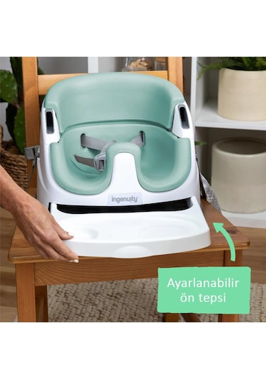 Ingenuity Baby Base Portatif Mama Sandalyesi Mist