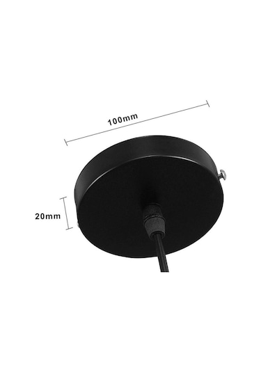 Beyaz E27 Vidalı Tavan Asılı Sarkıt Ampul Edison Led Tutucu Soket Tabanı