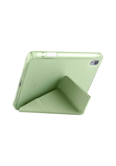iPad Uyumlu Mini 6. Nesil Kılıf Kalem Bölmeli Silikon Smart Cover Tablet Kılıfı