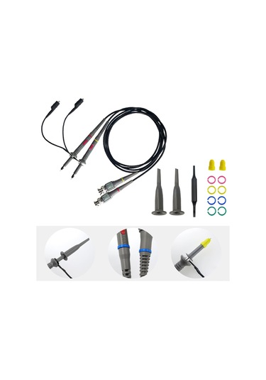 Osiloskop Prob Seti 100mhz Osiloskop Kelepçe Probları İle Birlikte