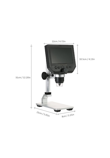 Triline 600x Dijital 4.3 İnç Lcd Ekranlı Hd Usb Mikroskop