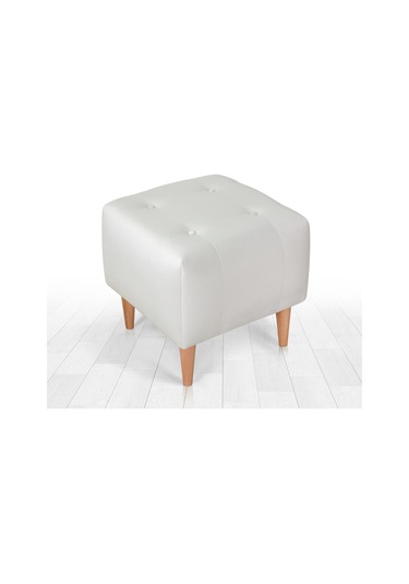 Lorencehome Tomp Puf - Krem / Lorence Home