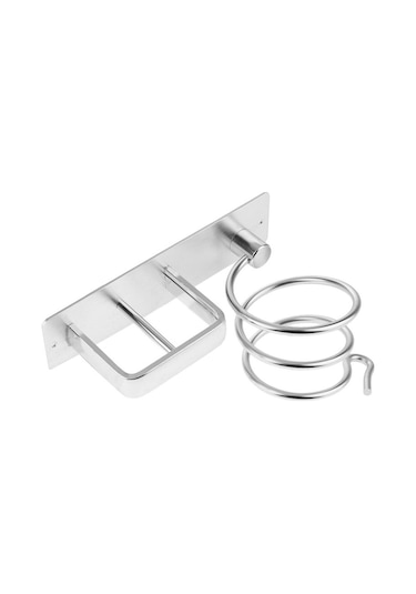 Sones 9448 Space Alüminyum Delgeçsiz Saç Kurutma Makinesi Depolama Rafı Gümüş