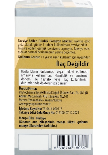 Phytodef Biotin 5000 Mcg 60 Tablet