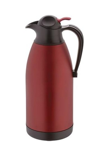 Oms Paslanmaz Çelik Termos 1.5 Litre Kırmızı Renk