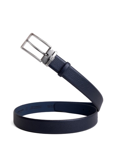 Pierre Cardin Deri Erkek Kemer En 3,5 Cm Pc100f Lacivert - Floater