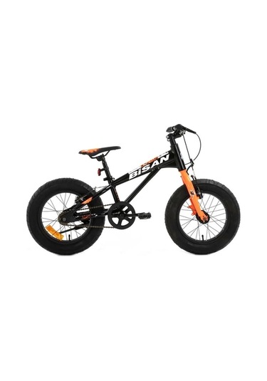 Bisan Lımıt Çocuk Bisikleti 23cm V 16 Jant Siyah Turuncu Siyah Turuncu Siyah - Turuncu