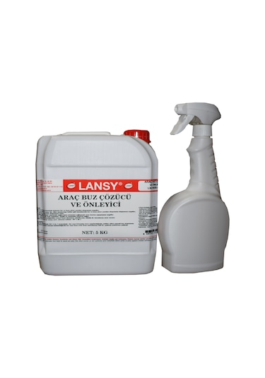 Lansy Araç Buz Çözücü 5 Kg Uygulama Spreyi