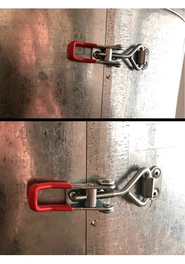 Çekmece İçin Açılır Mantık Mandalı Kilidi Ayarlanabilir 260793799 Gri