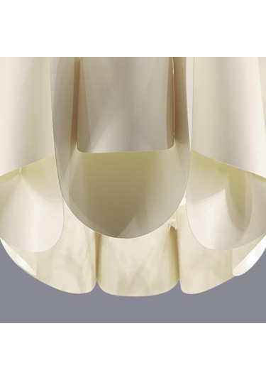 Lotus Krem Sarkıt Avize Kolay Kurulum Krem