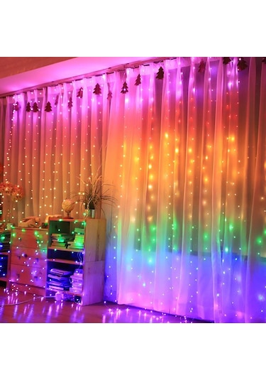 Çok Renkli Usb Festoon Dize Işık Peri Çelenk Perde Işık Noel Işık Yılbaşı Dekoru Ev Tatil Dekoratif Yeni Yıl Lambası 3m 2m Çok Renkli