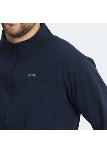 Slazenger KAGISONA IN Erkek Sweatshirt Lacivert