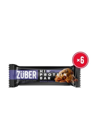 Züber Bademli Hi Protein Bar 6 x 45 G