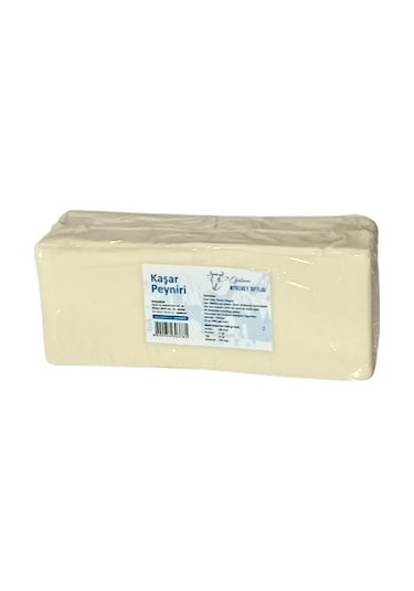 Niyazibey Çiftliği Doğal Çiftlik Sütünden Katkısız Şirden Mayalı Kaşar Peyniri 1 KG