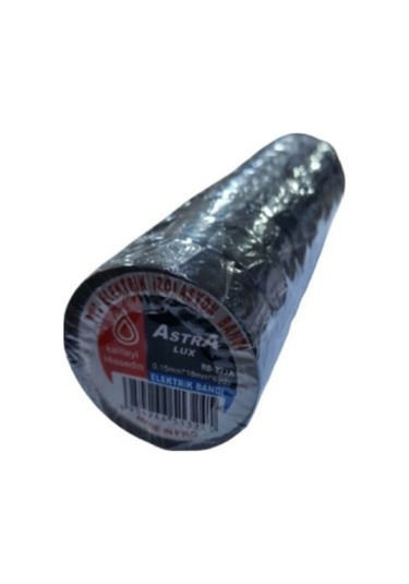 Elektrik Bandı Siyah - Izole Pvc Elektrik Bandı 10 Adet 1 Paket - Tamir Bandı Tamir Bandı