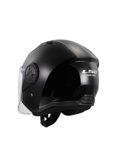Ls2 Airflow 2 Açık Motosiklet Kaskı-694 Siyah