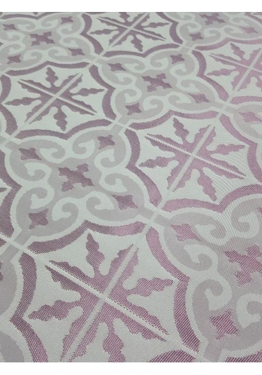 Finezza Sare Lüx Jakar Kumaş Mor Masa Örtüsü Dikdörtgen 160X320