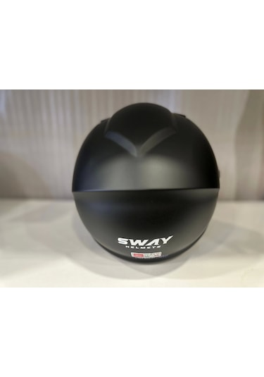 Sway Sw 765 Çenesiz Açık Motosiklet Kaskı Mat Siyah
