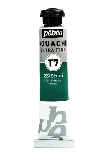 Pebeo Extrafine T7 Guaj Boya 20ml Seri:2 223 Light Emerald Green Diğer
