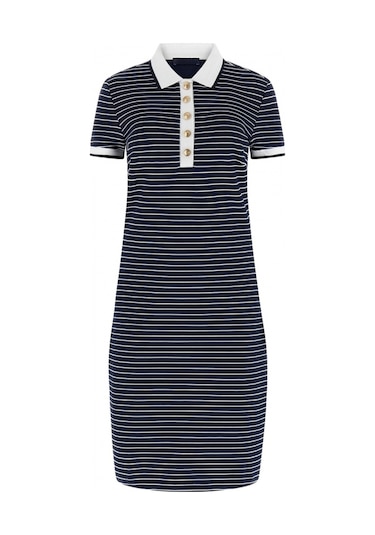Guess Kısa Kollu Polo Yakalı Alphonsine Çizgili Kadın Çok Renkli Elbise W6gk14k2948-sb09 Çok Renkli Guess Kısa Kollu Polo Yakalı Alphonsine Çizgili Kadın Çok Renkli Elbise W6gk14k2948-sb09 Çok Renkli