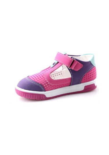 Arzen 02429 Orto Pedik Kız Çocuk Bebe Sandalet Ayakkabı Fuşya