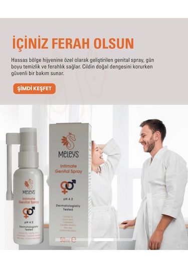 Meleys İntimate Cleansing Gel 50 ML