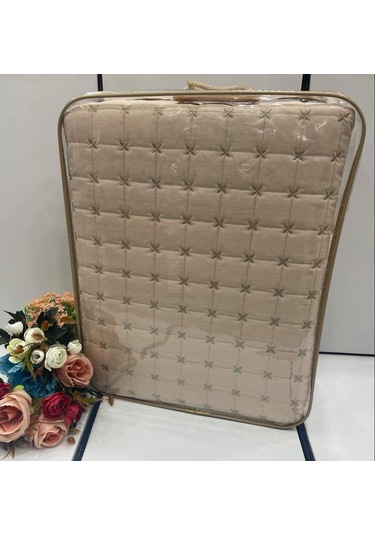 Walls Yatak Örtüsü Nakışlı Çift Kişilik Toledo Bej