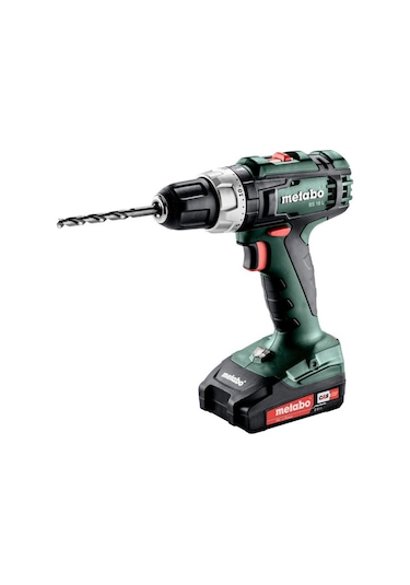 Metabo BS 18 L 18V 2.0 Ah Li-ion Çift Akülü Matkap Vidalama