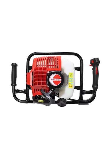 Powerg AG52 Toprak Burgu Makinesi 10 CM Uç İle Birlikte