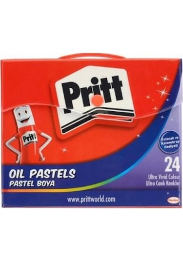 Pritt Pastel Boya Çantalı 24'lü