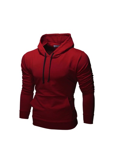 Envy Lab Kapüşonlu Sweatshirt 3929897 Kırmızı