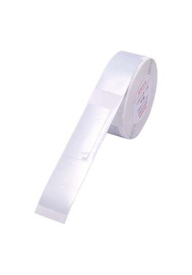 Reedark B18 Etiket Makinesi İçin Pet Kuyumcu Etiket Kağıdı - 14x53mm Mat Gümüş Rulo