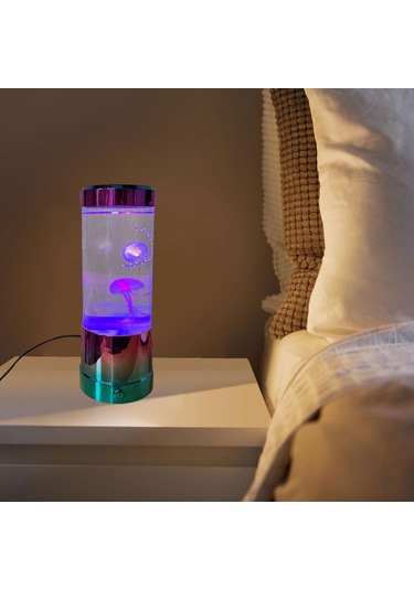 Suntek Denizanası Lambası Romantik Hediye Renk Değiştiren Çok Renkli