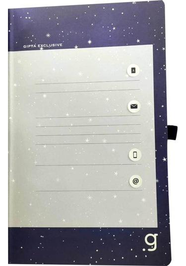 Gıpta Defter Astral 13 21 Dikişli Sert Kpk.96yp Çizgili Müzik Bej