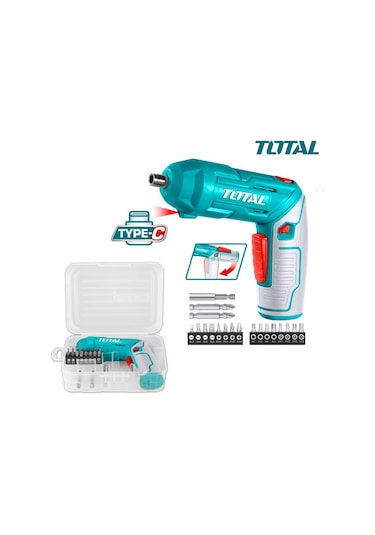 Total TSDLI0442 Katlanabilir Şarjlı Vidalama