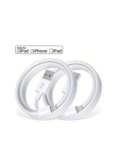 Brightnova 5 Adet 3 3ft Beyaz İphone Uyumlu Sarj Kablosu Hizli Sarj İphone Uyumlu 14 14 Pro Max 13 12 11 X Xs Xr İpad İcin
