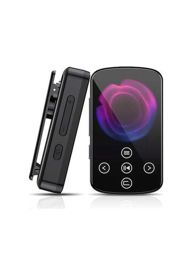 Flybuy Bluetooth 5.4 Kablosuz Mp3 Çalar - 1.5 İnç Dokunmatik Ekran, Fm Radyo, Ses Kayıt, Spor Ve Seyahat İçin Taşınabilir Müzik Çalar