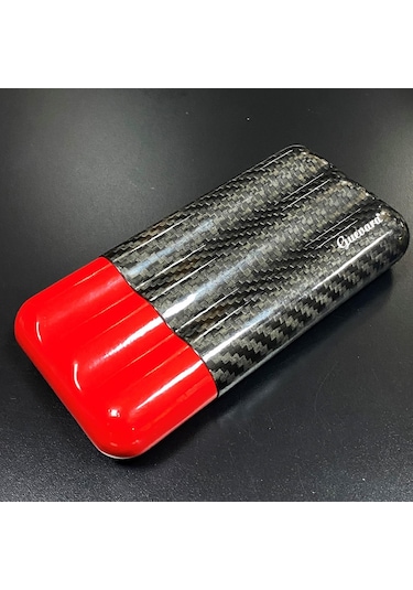 Guevara Carbonfiber Puro Kılıfı Kırmızı/siyah 3lü 60ring