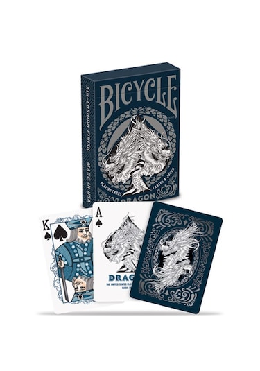 Bicycle Dragon Oyun Kağıdı Koleksiyonluk Cardistry Kartları Deste