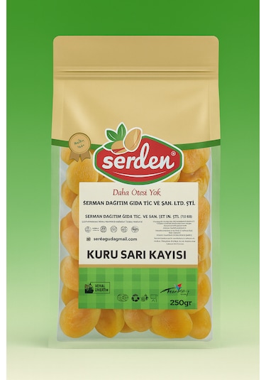 Kuru Kayısı Sarı 250 G