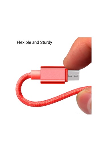 Yaozixa Gri Nylon Örgü 3'ü 1 Kablosu: Lightning/type-c/micro Usb Bağlantıları İle 3 Cihazı Aynı Anda 2a Hızlı Şarj Edebilir