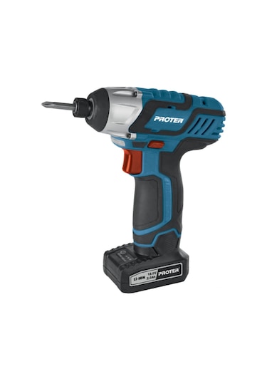 Proter Pst 145 T 18V 2 Ah Li-ion Çift Akülü Darbeli Matkap Vidalama
