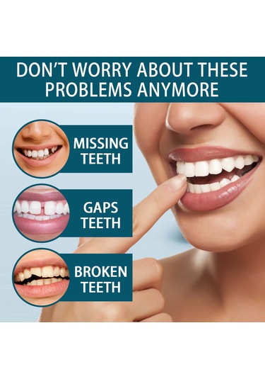 Mufunye Ayarlanabilir Takma Diş Seti: Doğal Görünümlü Ve Rahat Kullanım