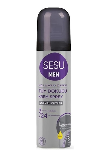 Sesu Tüy Dökücü Krem Sprey Erkek 150 ML