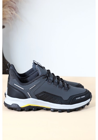 Lescon Konfores 1439 Anatomik Taban Waterproof Trekking Spor Ayakkabı - Gri