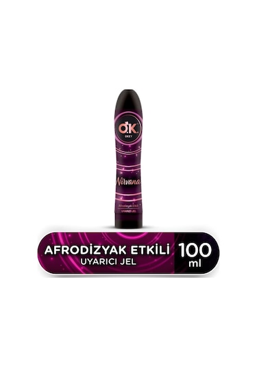 Okey Çilek Kayganlaştırıcı Jel 100 ML + Okey Nirvana Uyarıcı Jel 100 ML