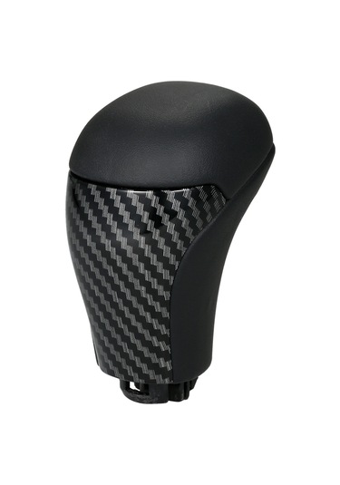 Ranyeek Toyota Yeni Prado, Highlander, Land Cruiser Prado 150 Fj150 2018-2020 İçin Otomatik Vites Shifter Kolu, Karbon Fiber, Siyah, 9 5cm Siyah